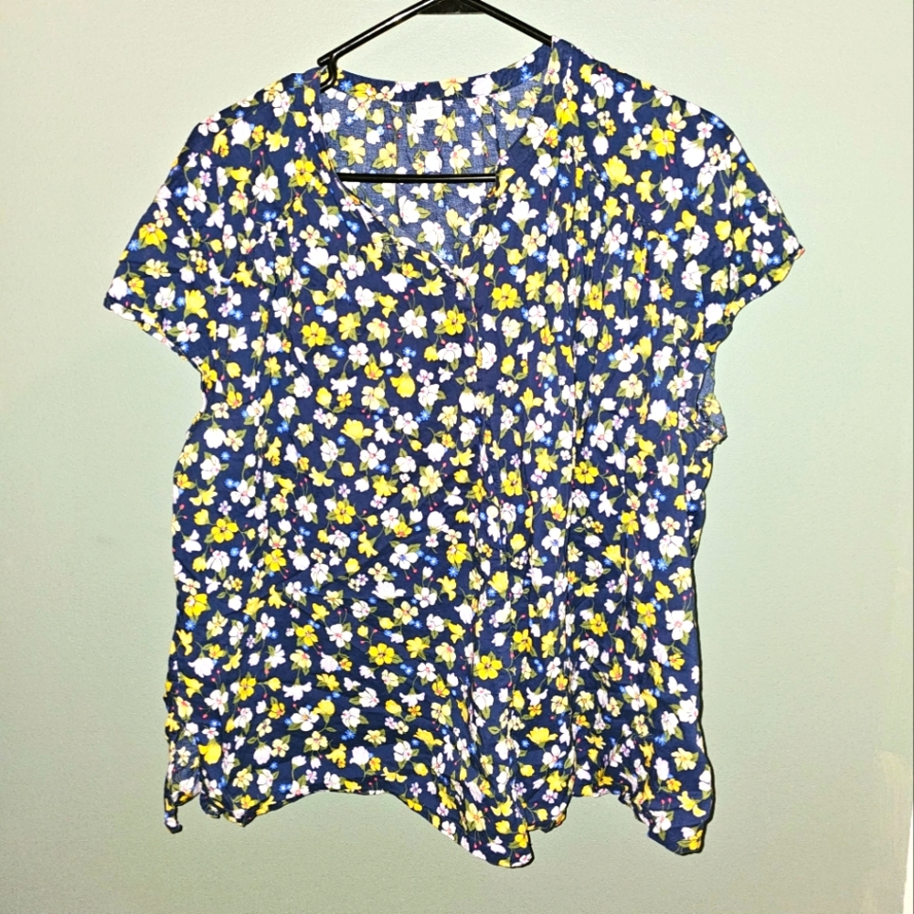 Old Navy Floral Boho Blouse
